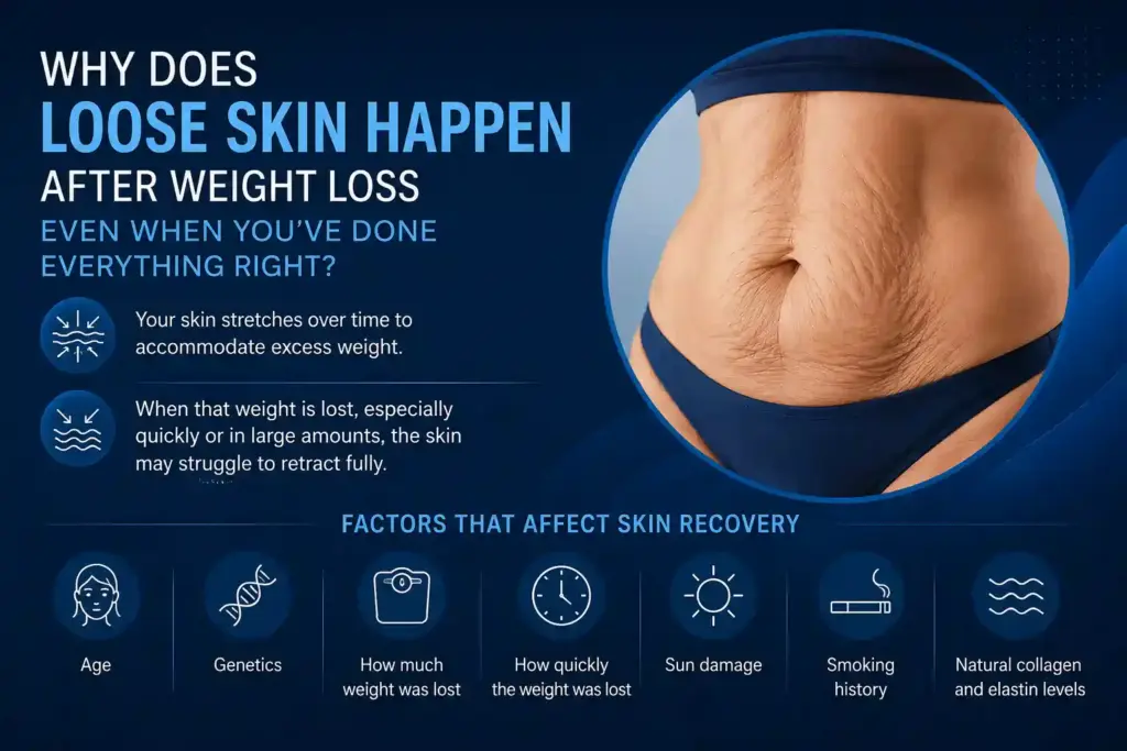 Why Does Loose Skin Happen After Weight Loss Even When You’ve Done Everything Right Yeading?