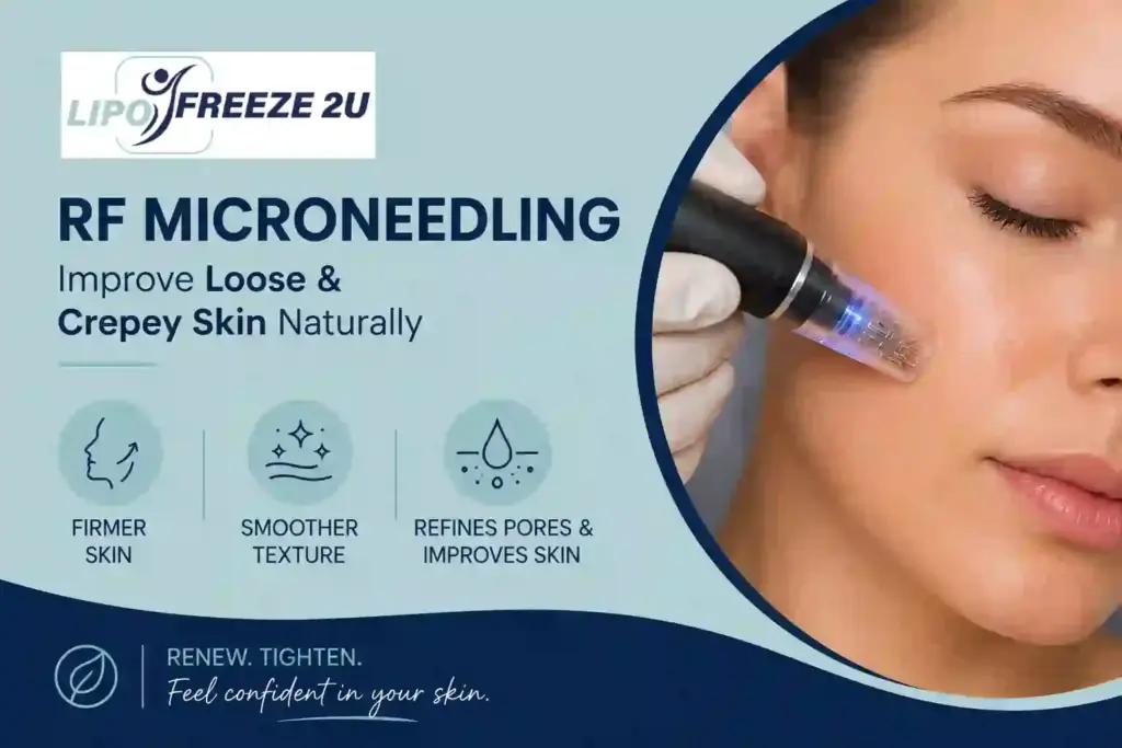 Can RF Microneedling Help Improve Loose and Crepey Skin Yeading?